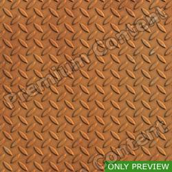 PBR Substance Material of Metal Floor Rusty #3